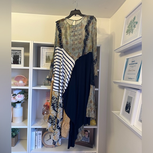 Custom Patchwork Maxi Dress - Picture 3 of 5